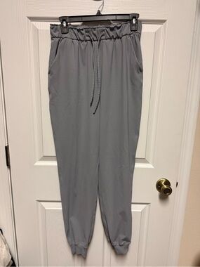 Lululemon Gray Drawstring Jogger Pants